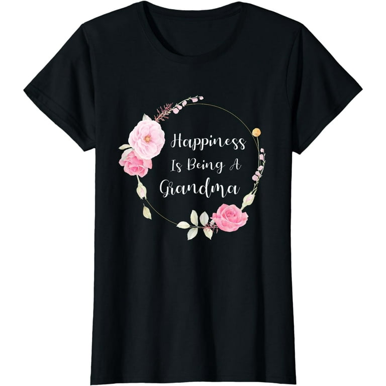 Happiness Is Being A Mimi Shirt Cute Womens Grandma Tees Happiness Is Being A Mimi Shirt Cute Womens Grandma Tees