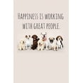 thumbnail image 1 of Happiness is working with great people.: Perfect goodbye gift for coworker that is leaving / going away gift for your co, (Paperback), 1 of 1