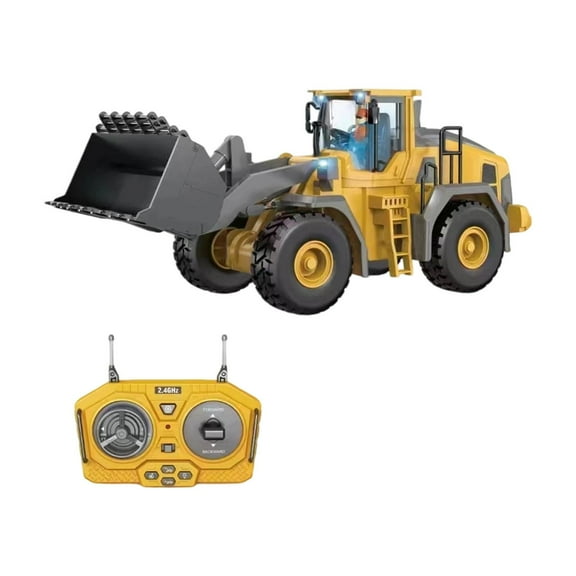 2025 Remote Control Excavator Truck with Realistic Lights and Sounds for Construction Play