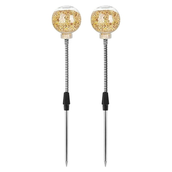 Outdoor Chicken Dispenser Enrichment Feeder with Ground Stake for Poultry Hens Geese Turkeys Set of Two 2PCS