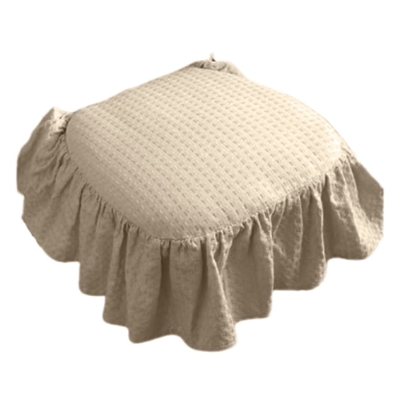 Happini French Seat Cushion Fabric Not Soft Chair Pad Ruffled Chair Cushions With Ties And Filled For Kitchen And Officewooden Dinner Chair Sea Cushion Seat for Back Broken Tailbone Cushion 22x24