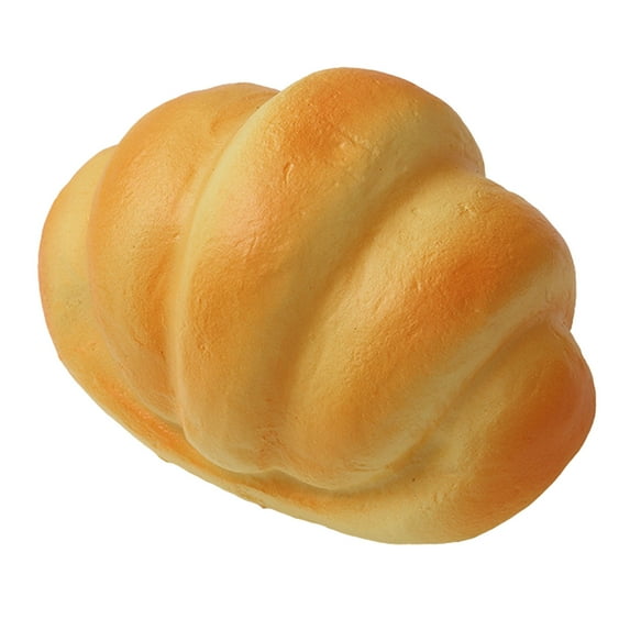 Happini Realistic Bread Toy Soft PU Material Stress Novelty Funny Foam For Kids Adults Home Playful Design Soft Rug Games for Girls Carpet Pacifier Months Keys for Talking Dogs Clean Sofa Game for 3