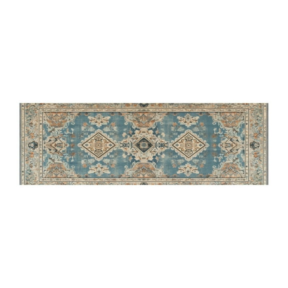 Bohemian Style Shaggy Area Rug Floor Mat for Your Living Room and Kitchen