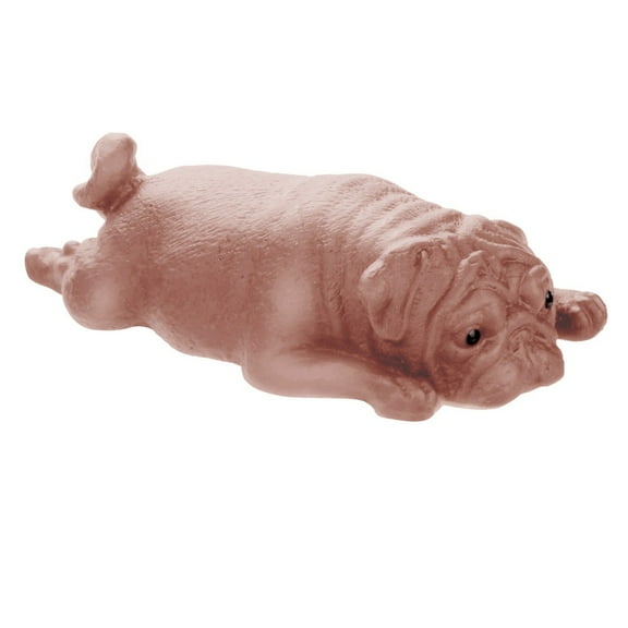 Happini Squishyies Pug Puppy Stress Reliever Toys Games Sausage Rot 6 Cm