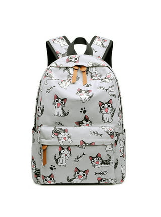 1pc Kids Cat Detail Classic Backpack