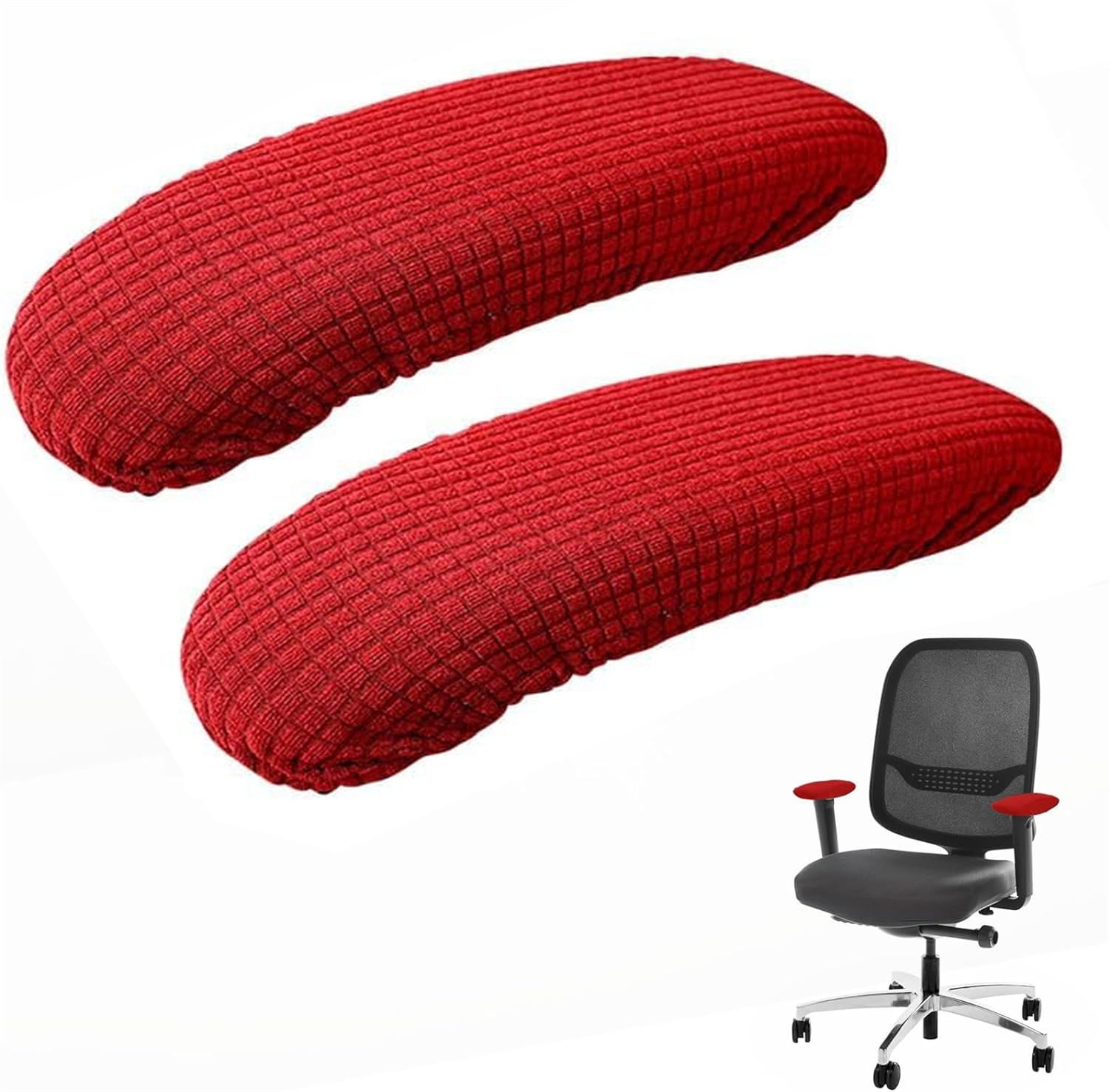 Happon Chair Arm Pad Covers,Elasticity Office Computer Chair Arm
