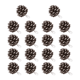 thumbnail image 1 of Happon Christmas Pine Cone Ornaments, 18 Pcs Pine Cone, Christmas Tree Snowflake Pine Cones Party Hanging Decoration, 1 of 6