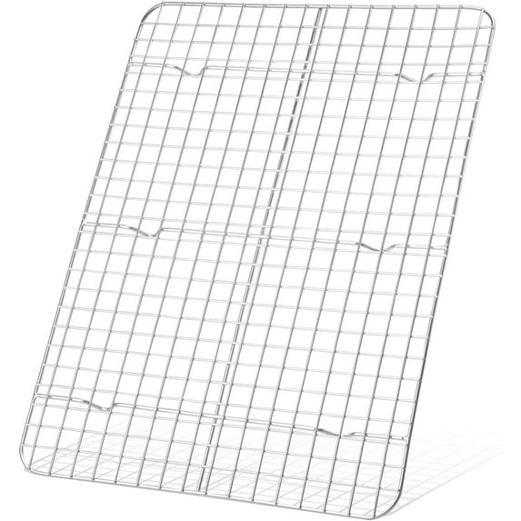 Happon Cooling Rack - Stainless Steel, Oven Safe Grid Wire Racks for Cooking & Baking - 9.8 x 7.4"