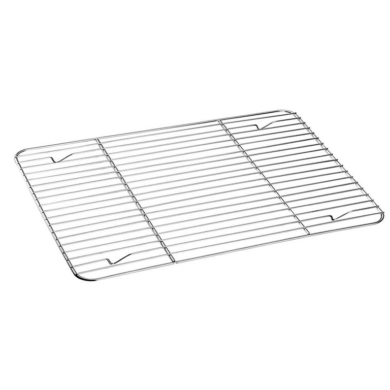  Checkered Chef Cooling Rack - Set of 2 Stainless Steel, Oven  Safe Grid Wire Cookie Cooling Racks for Baking & Cooking - 8” x 11 ¾: Home  & Kitchen
