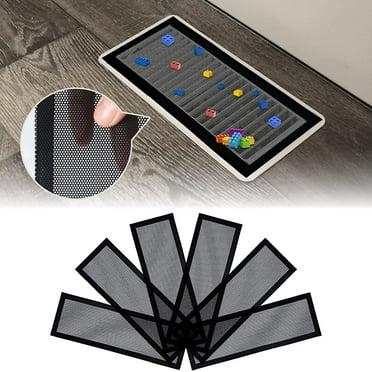 Happon Floor Register Vent Cover - 4"x10" Magnetic Air Vent Screen Mesh Cover, Perfect for Wall/Ceiling/Floor Air Vent Filters (Pack of 8)