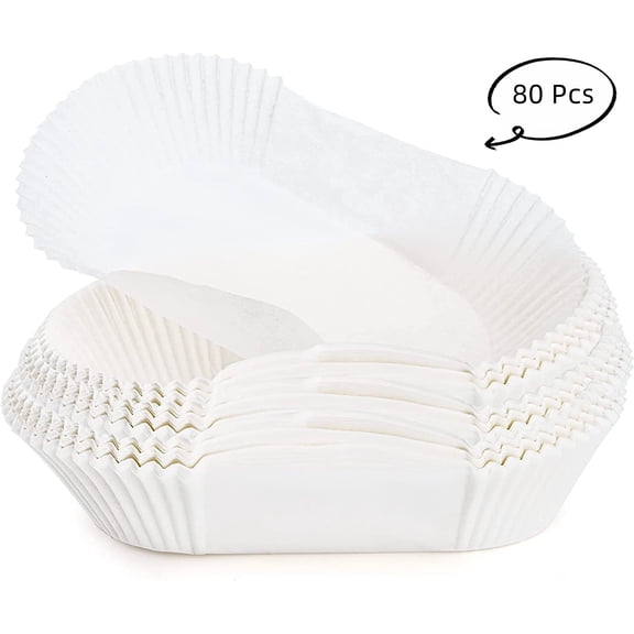 Happon 80 Pcs Loaf Bread Liners for Baking Disposable Loaf Liners Rectangle Paper Liners Non Stick Paper Liners for Baking Breads,Kitchen Tools