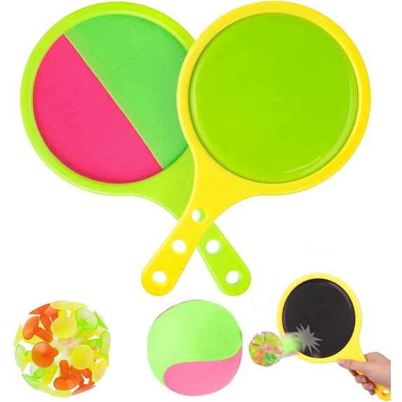 Happon Toss Catch Ball Kids Game,Outdoor Toys Beach Games Yard Games for Kids Family,Backyard Activities Ball Games for Ages 3+ Gifts for Family Boys and Girls