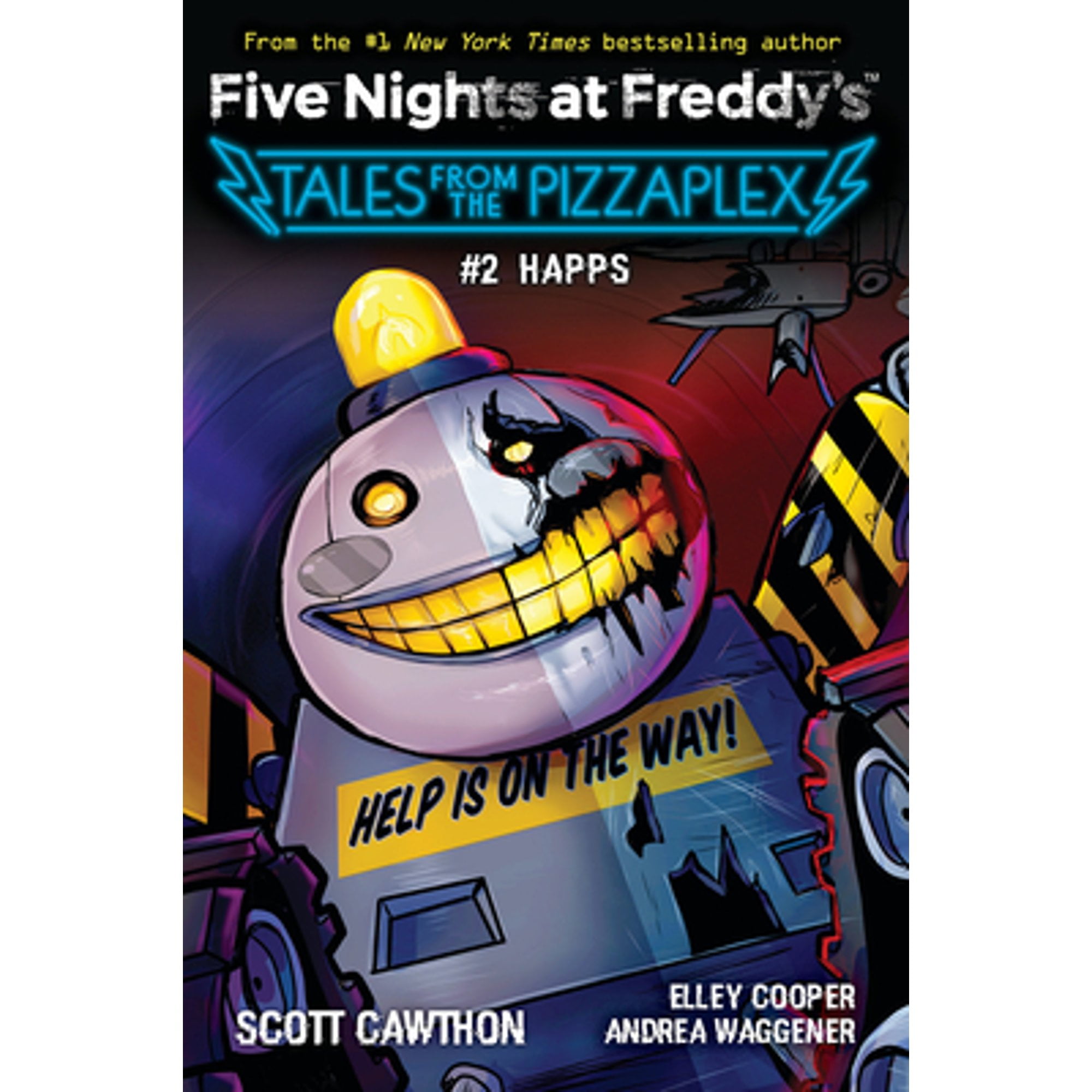 Pre-Owned HAPPS: An AFK Book Five Nights at Freddys: Tales from the Pizzaplex 2 Paperback Scott Cawthon, Elley Cooper, Andrea Waggener