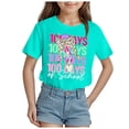 thumbnail image 1 of Happy 100 Days Of School Shirt 100 Days Celebration Blouses School 100 Days Tee Teacher 100 Days of School Outfit Kids School Top 100% Cotton, 1 of 4