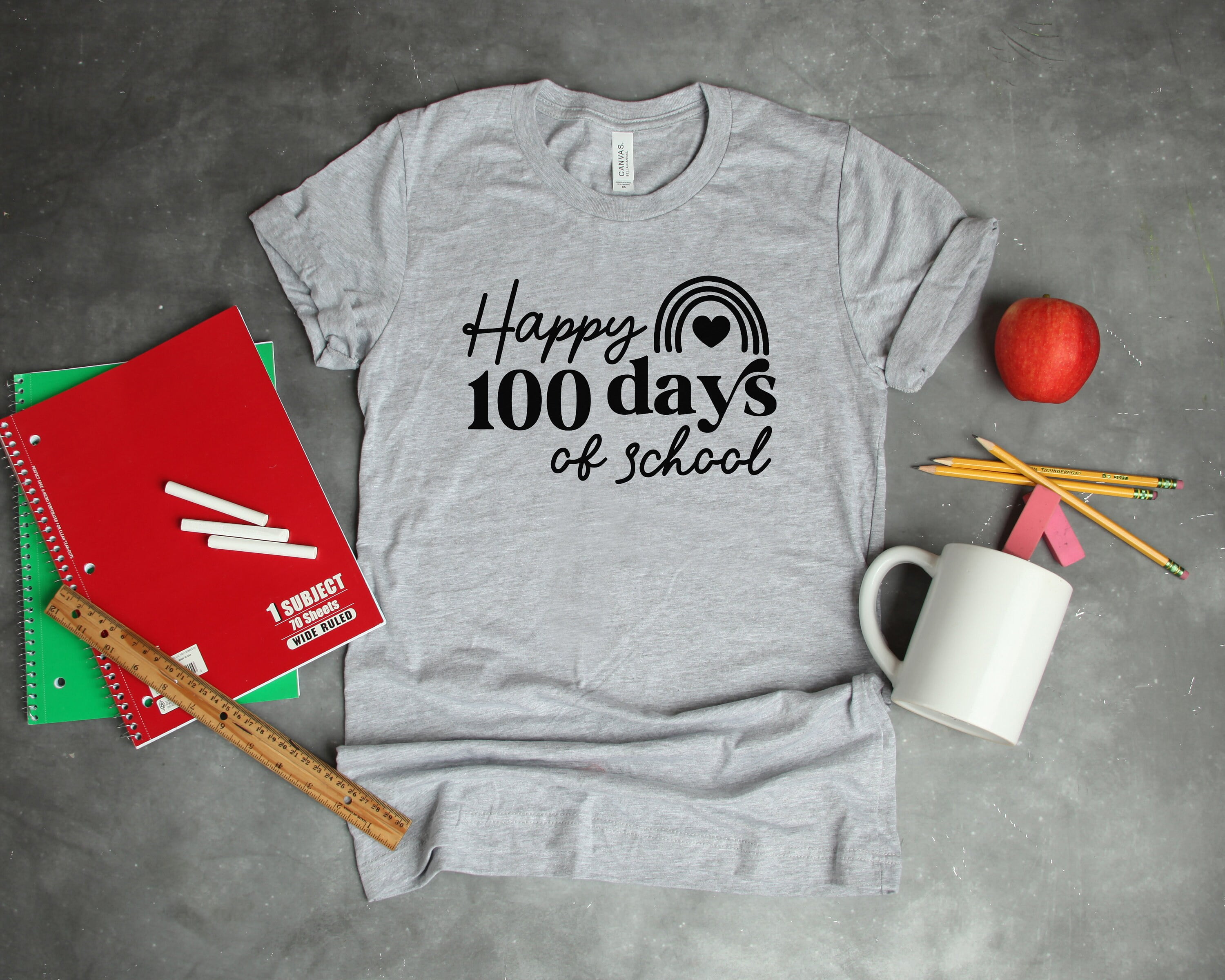 Happy 100 Days Of School Shirt Teacher Gifts 100th Day Of School ...