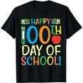 thumbnail image 1 of Happy 100th Day Of School 100 Days Smarter Teacher Students T-Shirt, 1 of 5