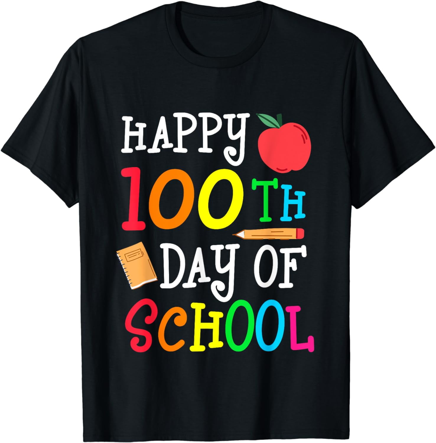 Happy 100th Day Of School Shirt For Teacher & Kid T-Shirt Happy 100th Day Of School Shirt For Teacher & Kid T-Shirt
