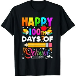 Teacher T-Shirt Happy 100th Day Of School 100 Stars Teacher T-Shirt Happy 100th Day Of School 100 Stars