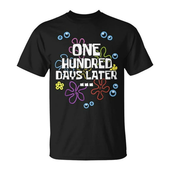 Happy 100th Day of School T-Shirt, 100 Days Smarter Celebration Tee, One Hundred Days Later School Milestone Shirt, Kids Classroom Party Apparel