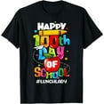 thumbnail image 1 of Happy 100th Days Of School Lunch Lady Cafeteria Worker T-Shirt, 1 of 4