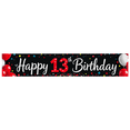 thumbnail image 1 of Happy 13th Birthday Balloon Celebration Banner for Birthday Party Backdrop Decorations Photography Props Supplies, 1 of 8