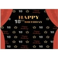 thumbnail image 1 of Happy 18th Birthday Banner Backdrop 18 & Fabulous Heels Birthday rations Party Supplies for Purple, 1 of 6