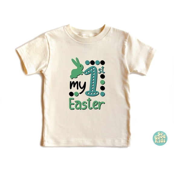 Happy 1St Easter Day Shirt, Baby Shirt, My First Easter Baby Shirt, Toddler Shirt, Cute Spring Kids Shirt, Easter Day Kids Shirt, New Born, Baby Shower Gift, New Parents Gift