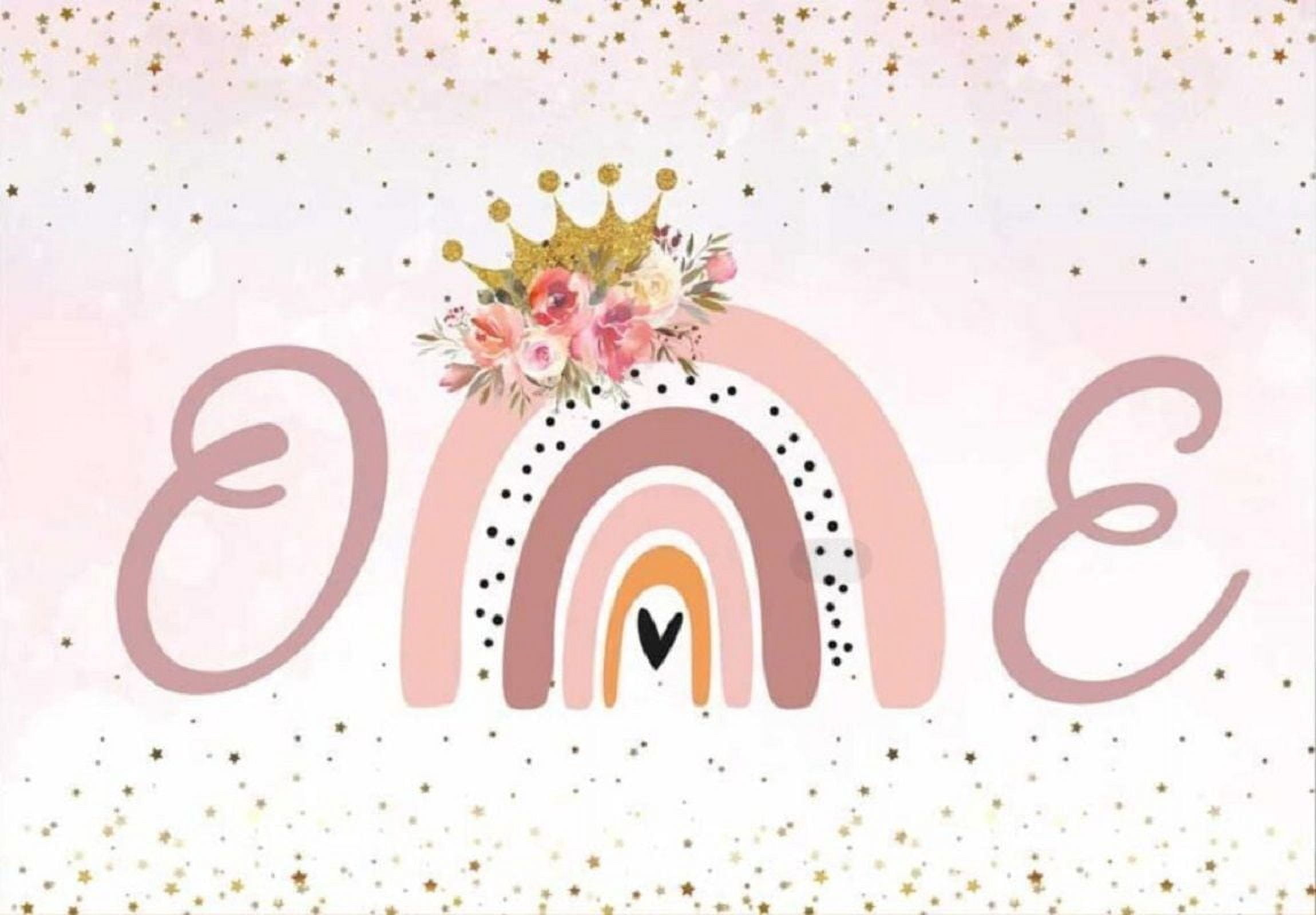 Happy 1th Birthday Custom Backdrop Party Year Banner Photo Background ...