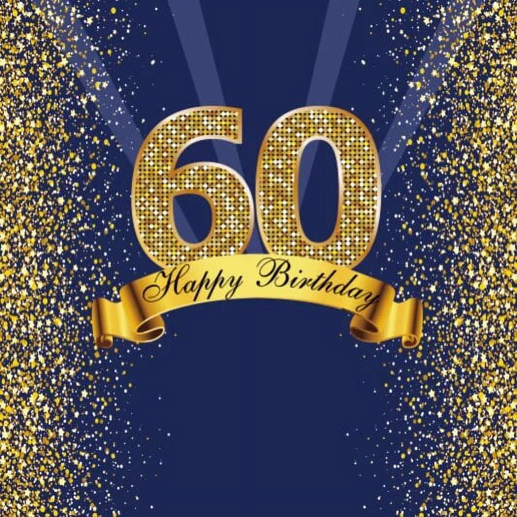 Happy 20 30 40 50th Birthday Poster Banner Photo Backdrop Birthday