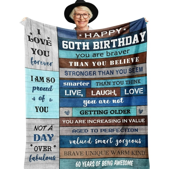 Happy 30th Birthday Gifts for Her/Him, 30th Birthday Gifts for Women/Men,30 Year Old Birthday Gifts for Women/Men, Best Birthday Gifts, 1993 30th Birthday, Unique 30th Birthday Gifts Blanket 60”x50”