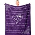 thumbnail image 1 of Happy 30th Birthday Gifts for Her/Him, 30th Birthday Gifts for Women/Men,30 Year Old Birthday Gifts for Women/Men, Best Birthday Gifts, 1993 30th Birthday, Unique 30th Birthday Gifts Blanket 60”x50”, 1 of 5