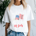 thumbnail image 1 of Happy 4Th Of July, Independence Day, Fourth Of July,4 Of July Shirt, Memorial Day Gift, Usa Flag, Fireworks Shirt, Stars And Stripes Tee, Patriotic Tshirt, 1 of 5