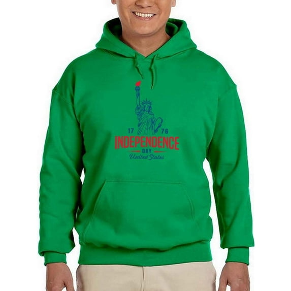 Happy 4Th July Statue. Hoodie Men - Men Hoodie, 5XL