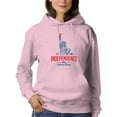 thumbnail image 1 of Happy 4Th July Statue. Hoodie Women -Image by Shutterstock, Female x-Large, 1 of 4