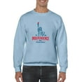 thumbnail image 1 of Happy 4Th July Statue. Sweatshirt Men -Image by Shutterstock, Male Large, 1 of 4