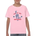 thumbnail image 1 of Happy 4Th July Statue T-Shirt Juniors -Image by Shutterstock,  Medium, 1 of 4