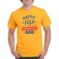 thumbnail image 1 of Happy 4Th Of July American Dad T-Shirt Men -Image by Shutterstock, Male XX-Large, 1 of 4