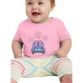 thumbnail image 1 of Happy 4Th Of July Fireworks T-Shirt Infant -Image by Shutterstock,  6 Months, 1 of 4