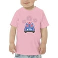 thumbnail image 1 of Happy 4Th Of July Fireworks T-Shirt Toddler -Image by Shutterstock,  2 Toddler, 1 of 4