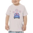 thumbnail image 1 of Happy 4Th Of July Fireworks T-Shirt Toddler -Image by Shutterstock,  4 Toddler, 1 of 4