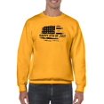thumbnail image 1 of Happy 4Th Of July Flag Sweatshirt Men -Image by Shutterstock, Male 3X-Large, 1 of 4