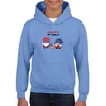 thumbnail image 1 of Happy 4Th Of July Gnomes Hoodie Juniors -Image by Shutterstock,  Small, 1 of 4