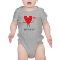 thumbnail image 1 of Happy 4Th Of July Heart Bodysuit Infant -Image by Shutterstock,  6 Months, 1 of 4