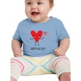 thumbnail image 1 of Happy 4Th Of July Heart T-Shirt Infant -Image by Shutterstock,  12 Months, 1 of 4