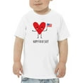 thumbnail image 1 of Happy 4Th Of July Heart T-Shirt Toddler -Image by Shutterstock,  2 Toddler, 1 of 4