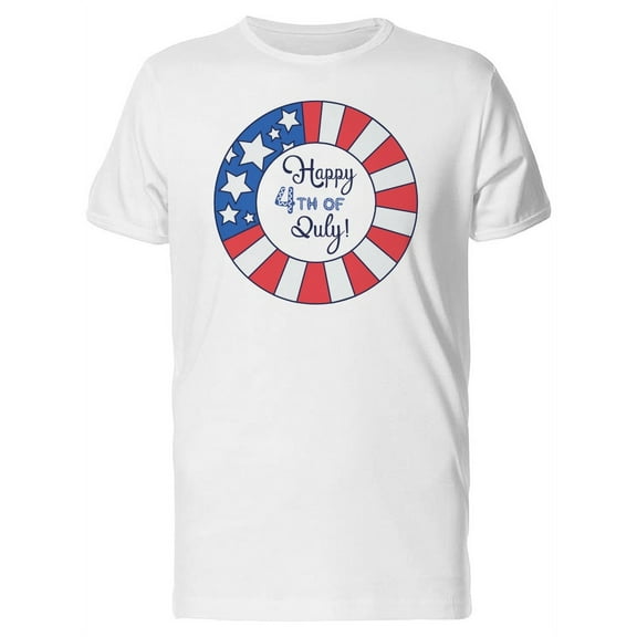 Happy 4Th Of July, Patriotism T-Shirt Men -Image by Shutterstock, Male XX-Large