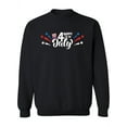 thumbnail image 1 of Happy 4Th Of July Usa Fireworks Sweatshirt Women -Image by Shutterstock, Female 5X-Large, 1 of 4