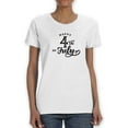 thumbnail image 1 of Happy 4Th Quote Shaped T-Shirt Women -Image by Shutterstock, Female 3X-Large, 1 of 4