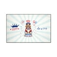 thumbnail image 1 of Happy 4th of July Patriotic English Setter Marching Band Uniform Balloons Fireworks Indoor Rug Dog Lover Carpet Living Bed Room Sofa Home Decor - 13009, 1 of 5