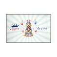 thumbnail image 1 of Happy 4th of July Patriotic Goldendoodle Marching Band Uniform Balloons Fireworks Indoor Rug Doodle Dog Lover Gifts Idea Carpet Living Bed Room Sofa Home Decor - 13009, 1 of 5
